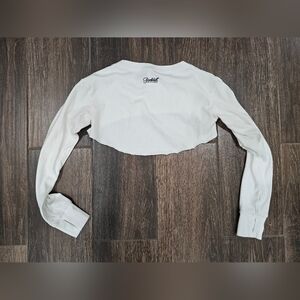 BOMBSHELL SPORTSWEAR HALF TOP SZ SMALL